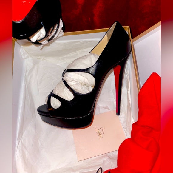 MADEMOI TOP CHRISTIAN LOUBOUTIN RED BOTTOMS - Picture 1 of 11